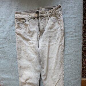 Gap skinny jeans in light grey / 10T